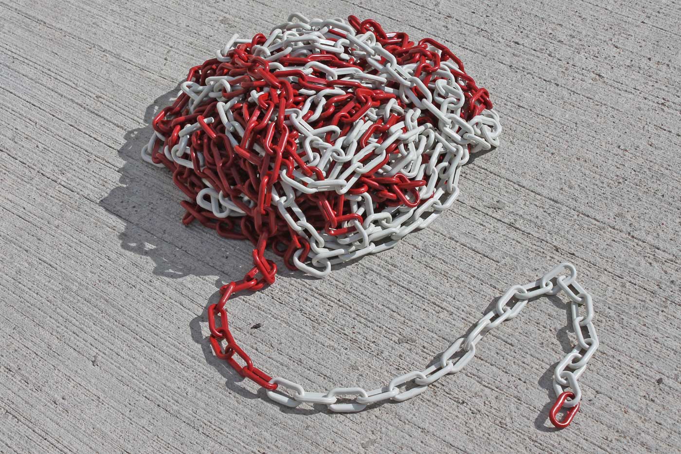 6mm Plastic Barrier Chain 25M - Multiple Colours 25M - Image 6