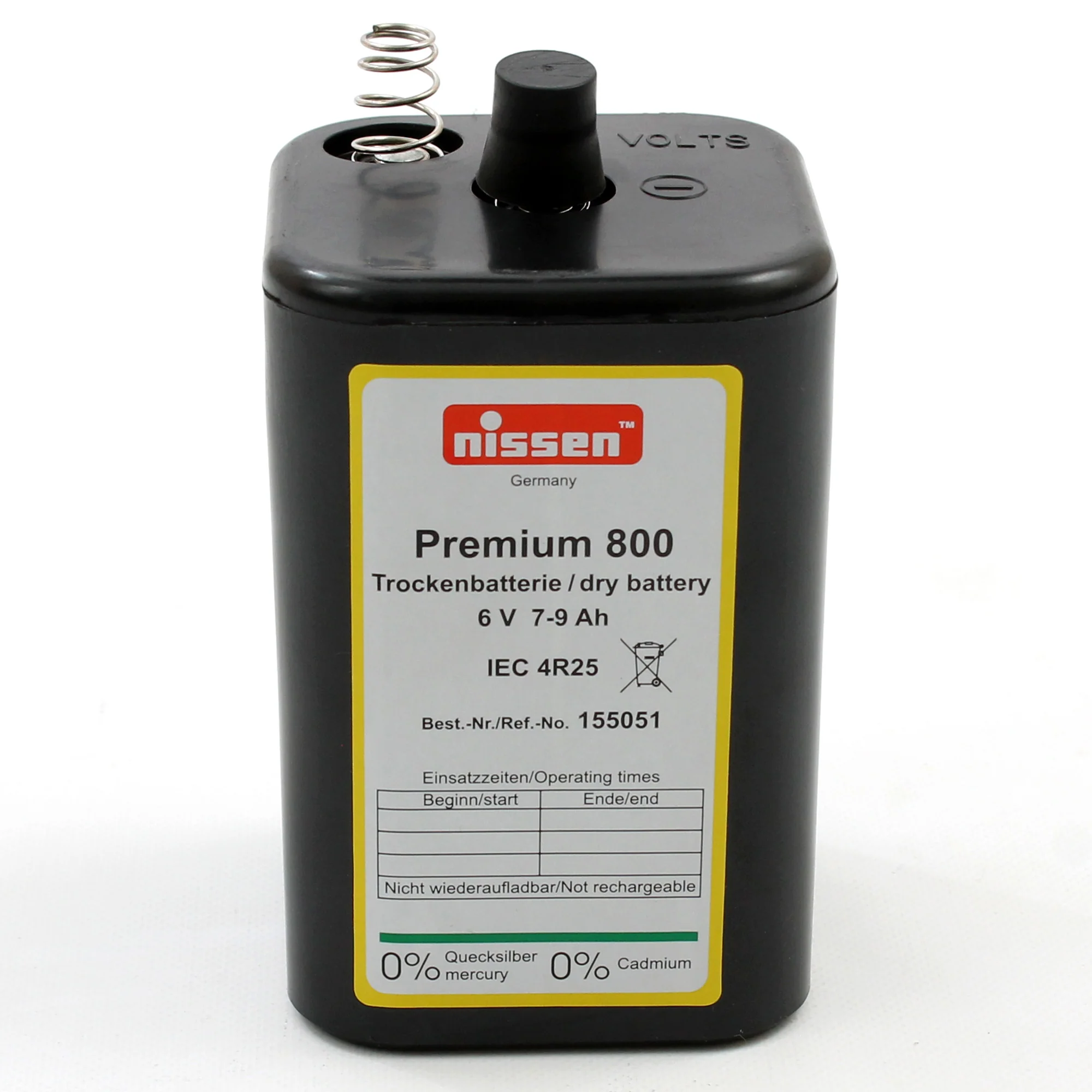 6V  Battery for Road Lights PJ996 - Image 4