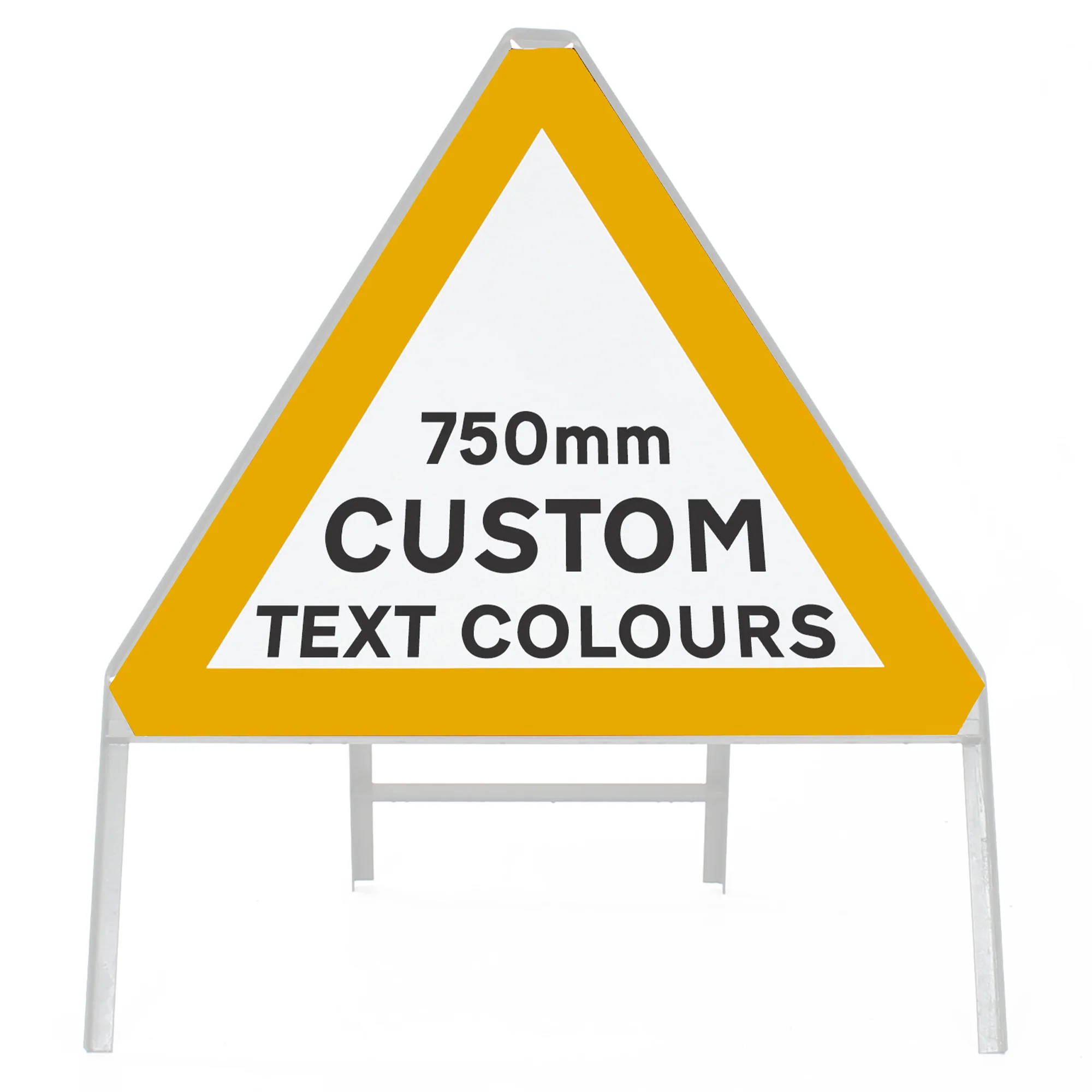 Custom 750mm Triangular Sign Face - Metal Road Sign - Face Only - Image 4