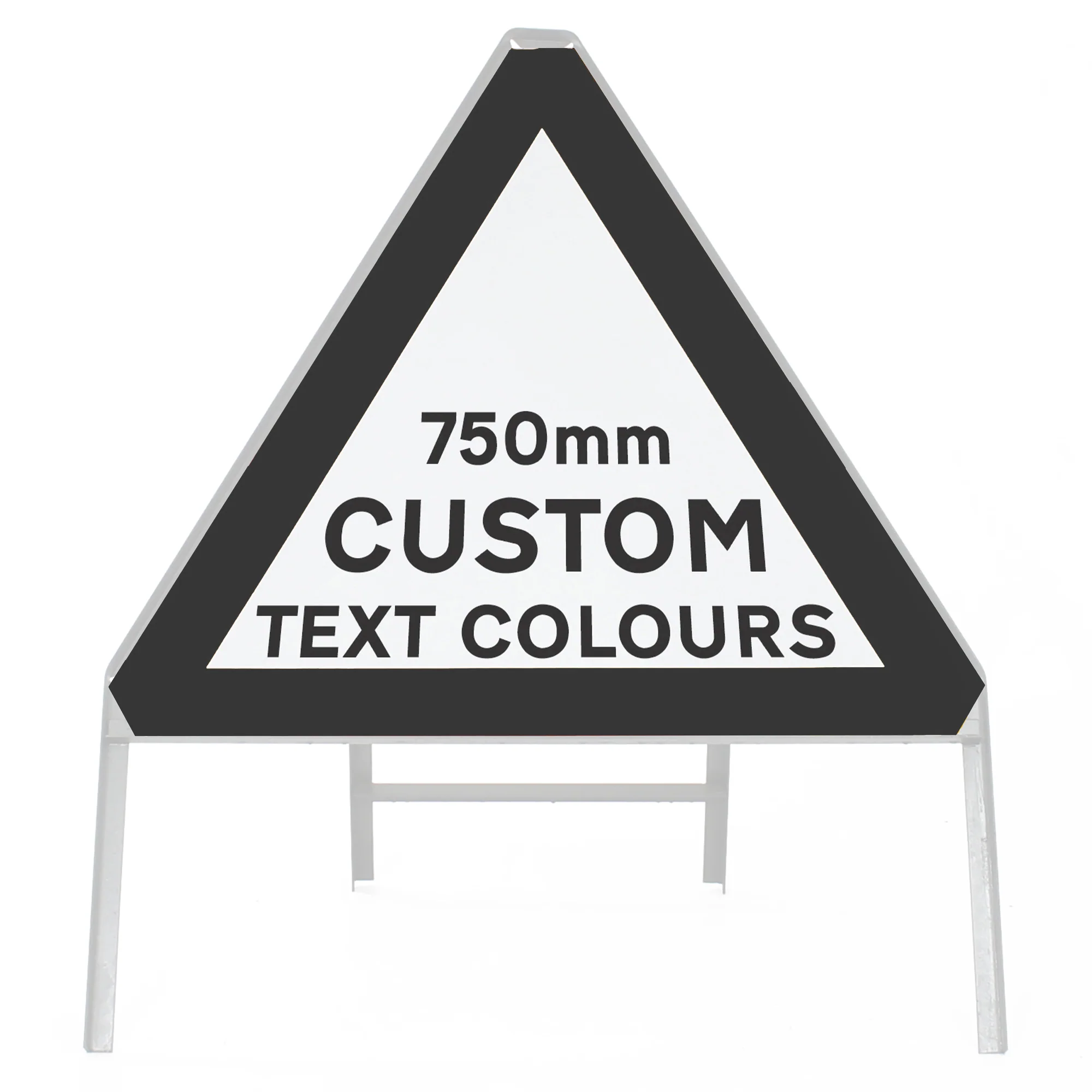 Custom 750mm Triangular Sign Face - Metal Road Sign - Face Only - Image 5