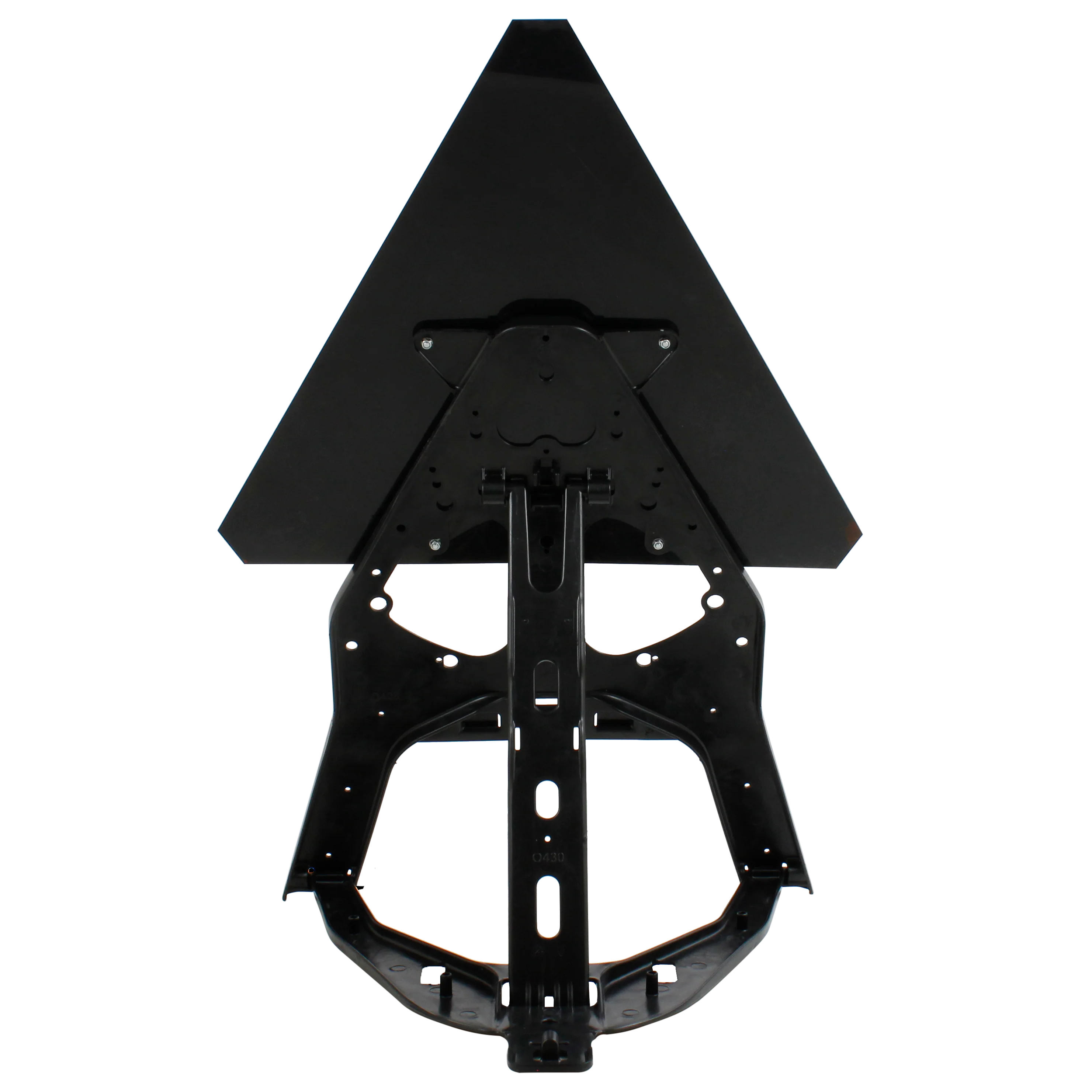 Diverted Traffic Chevron Left Sign QuickFit EnduraSign Dia. 2704 | 1050x450mm - Image 3