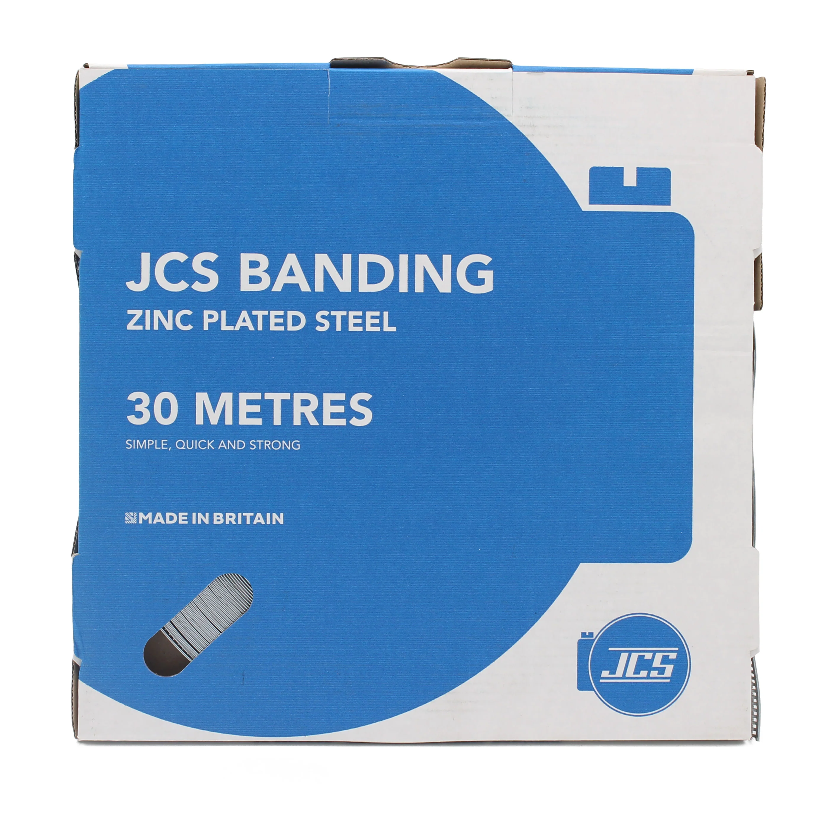 JCS Hi-Torque Banding Zinc Plated Steel (Multiple Sizes) - Image 2