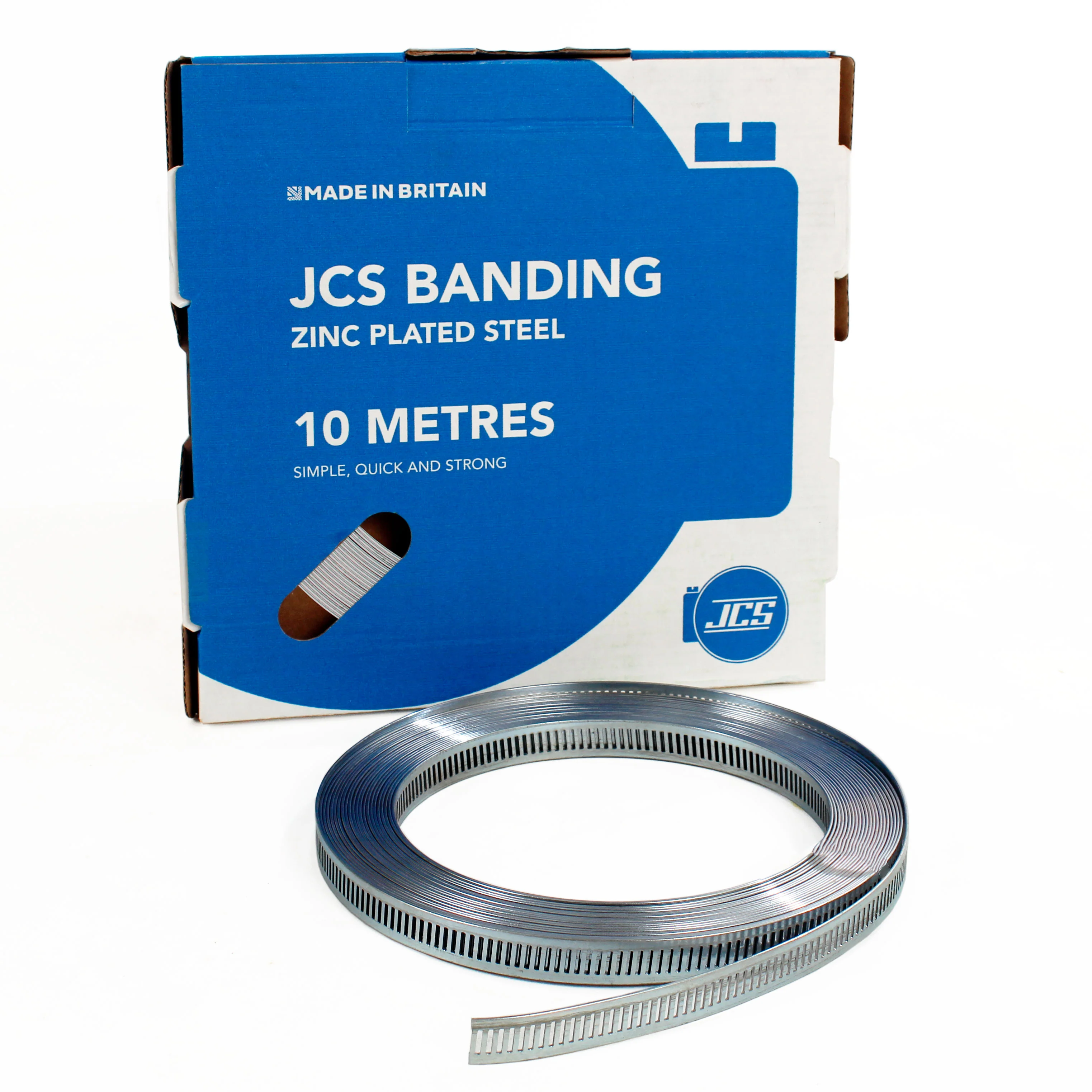JCS Hi-Torque Banding Zinc Plated Steel (Multiple Sizes) - Image 3