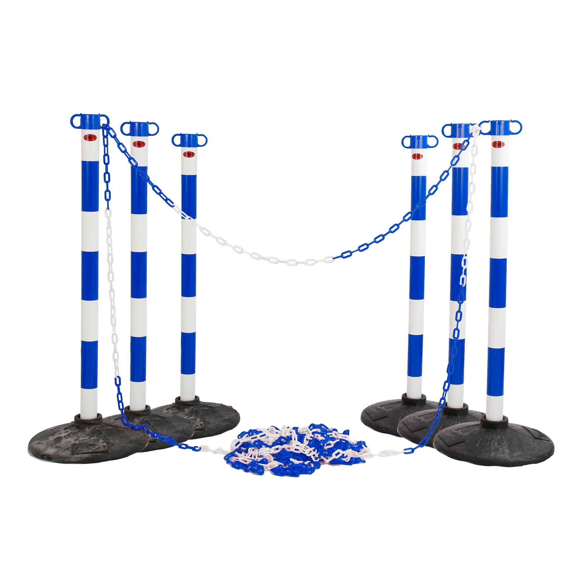 JSP Post And Chain Barrier Kit - Multiple Colours - Image 3
