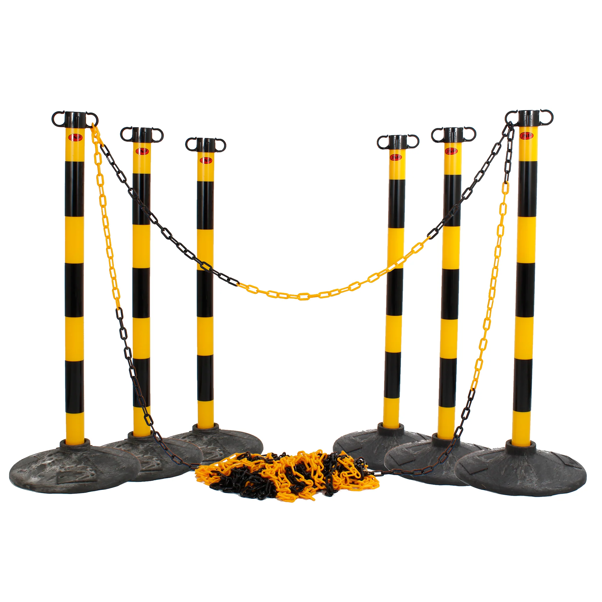 JSP Post And Chain Barrier Kit - Multiple Colours - Image 4