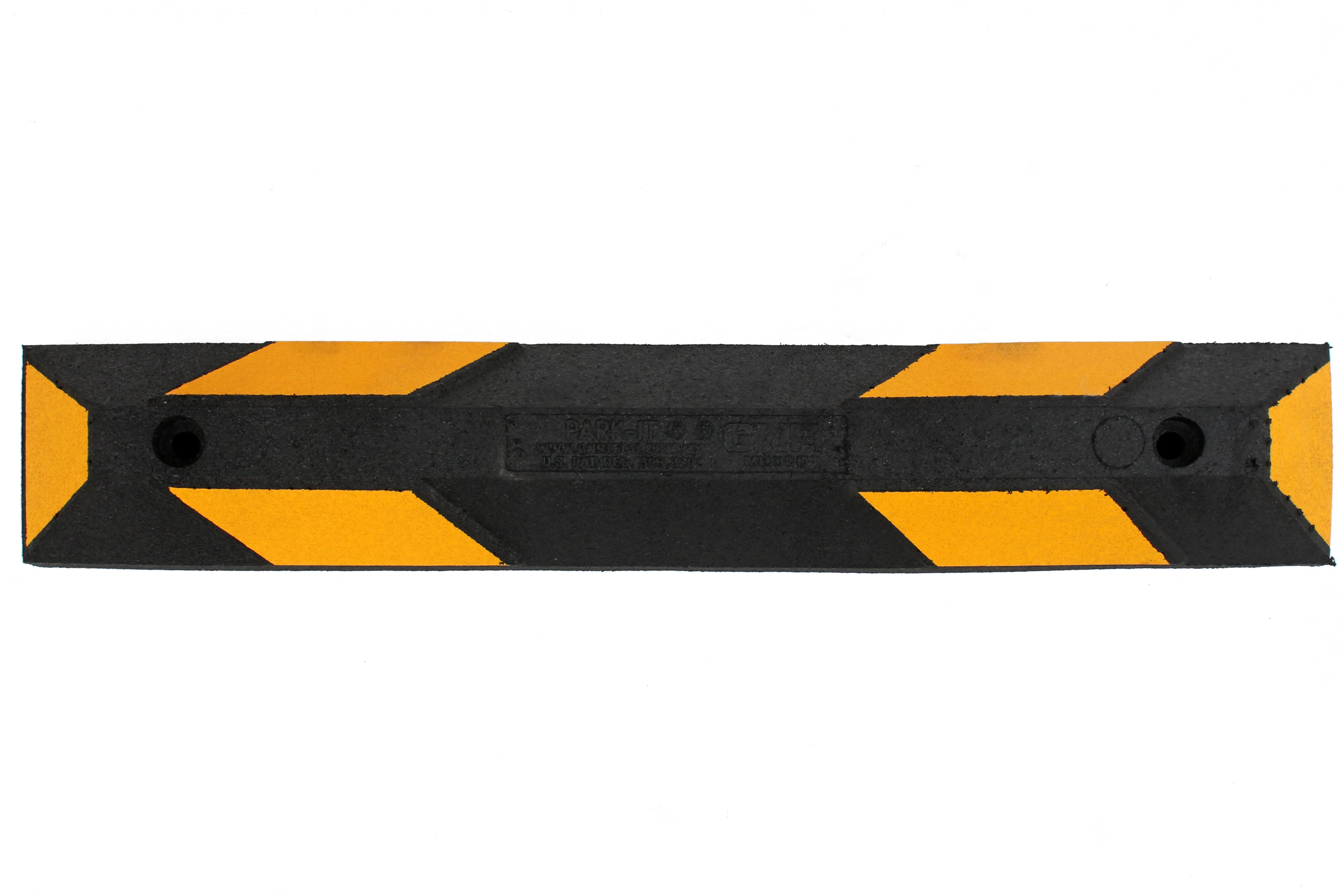 Park-it 900mm Rubber Wheel Block / Stop With Fixings - Image 9