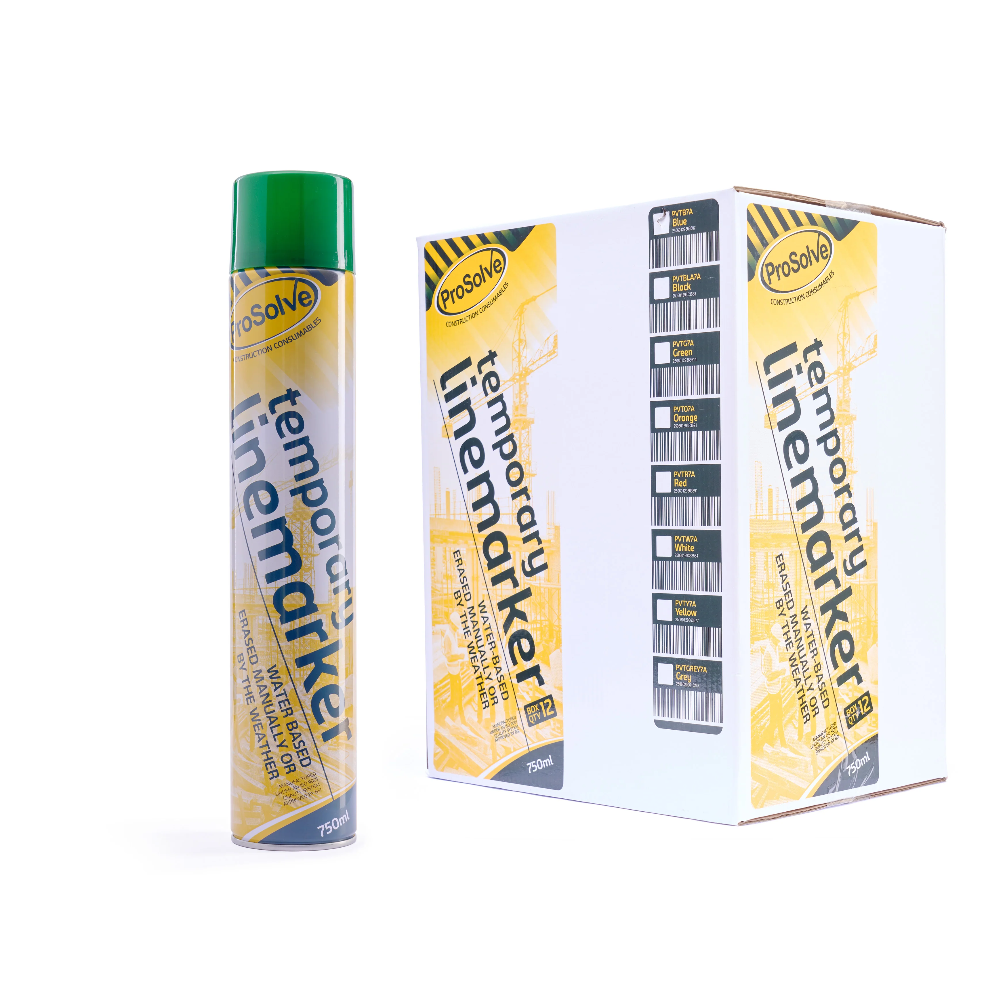 ProSolve Green SiteMarker Semi-Permanent Marking Paint (Acrylic) 750ml - Image 3