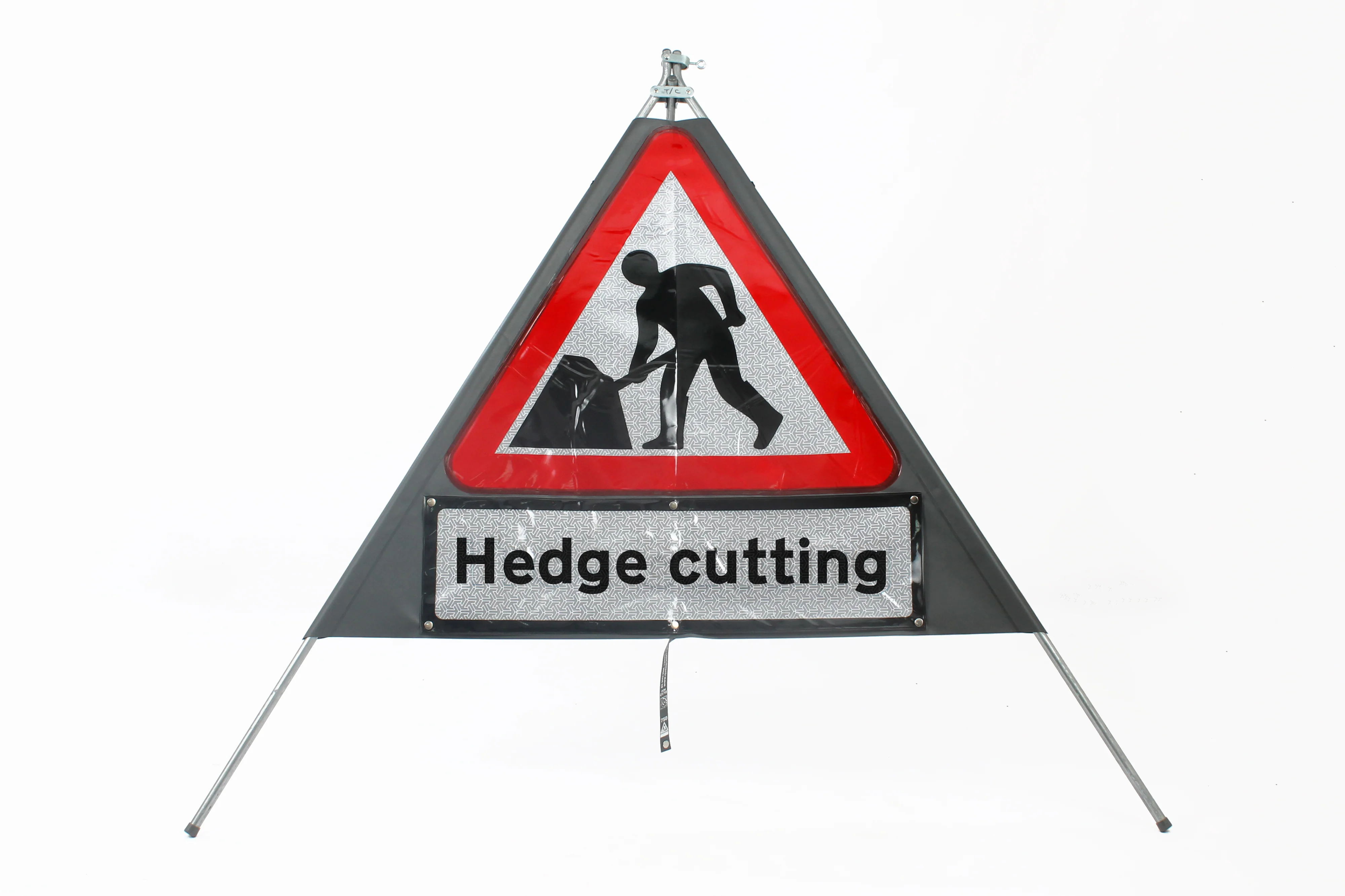 Classic Roll-Up Hedge Cutting Sign Package - Image 4