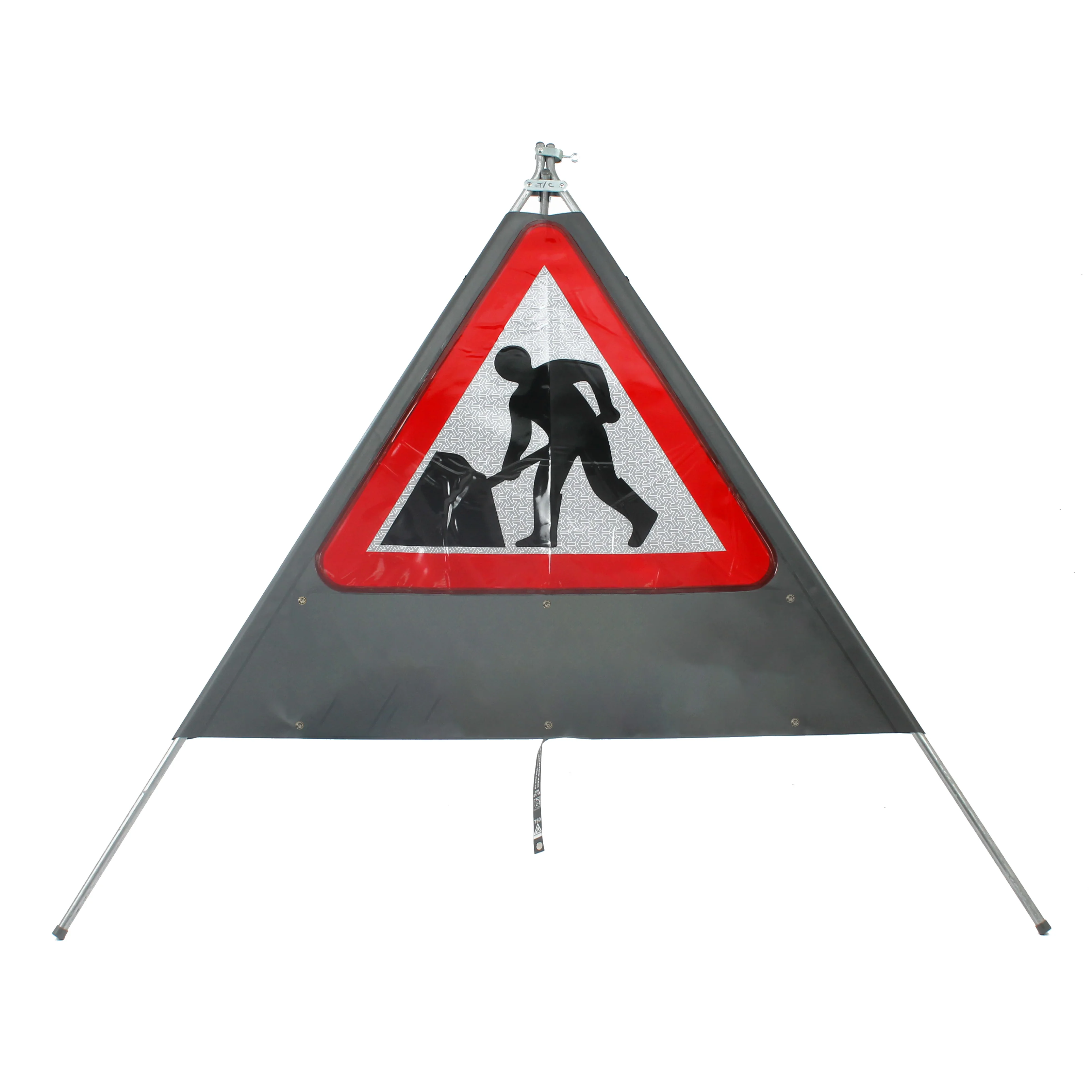 Men at Work Sign dia. 7001 - Classic Roll Up Sign / RA1 - Image 2