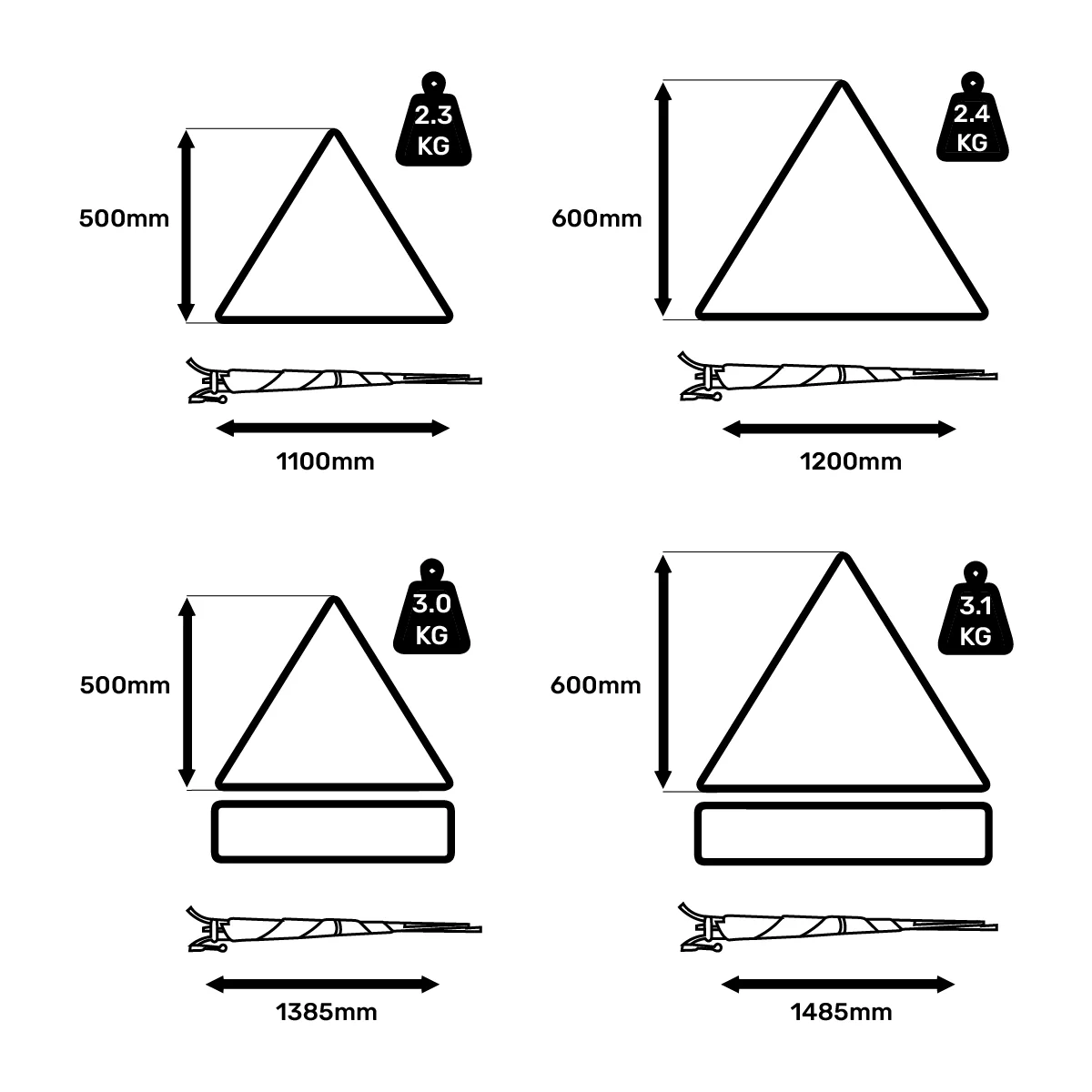 Men at Work Inc. 'Tree Cutting' Sign dia. 7001 - Roll Up Sign / RA1 - Image 10