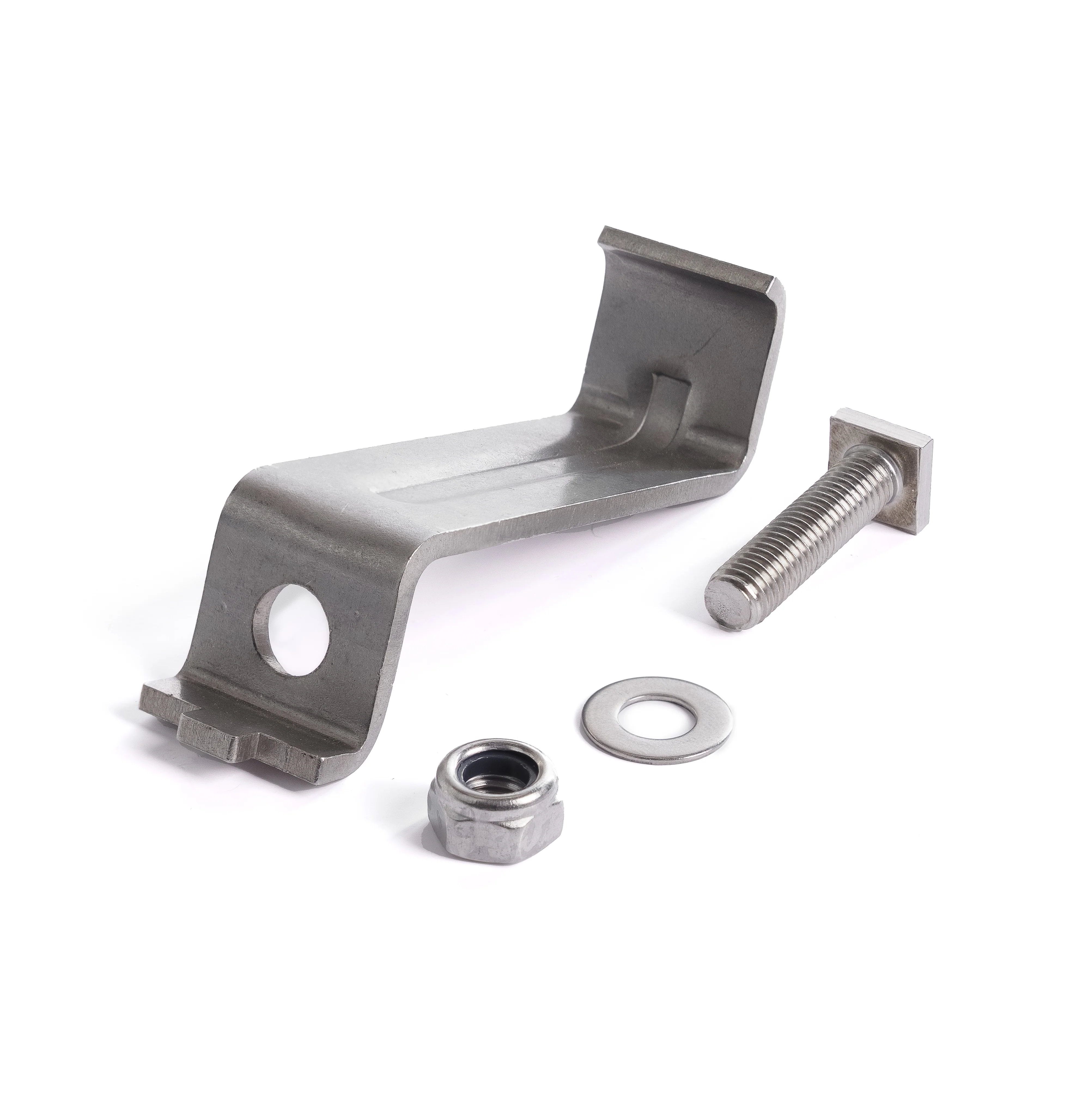 Stainless Steel “Z Clip”  Sign Fixing for Wooden & Concrete Posts - 75mm - Image 8