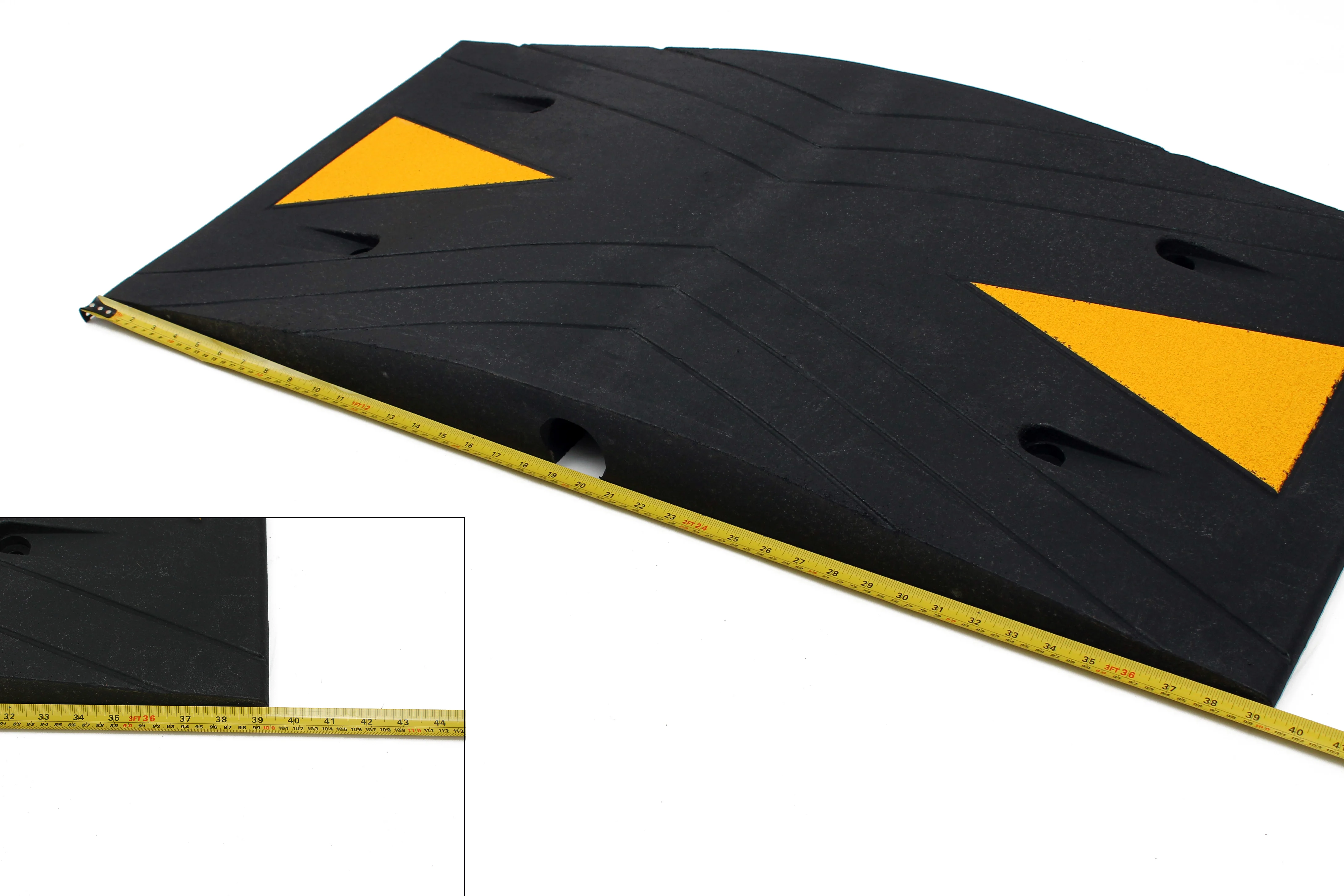 SiteCop Plus 70mm Rubber Speed Bumps For HGV's - Fixings Included - Image 5
