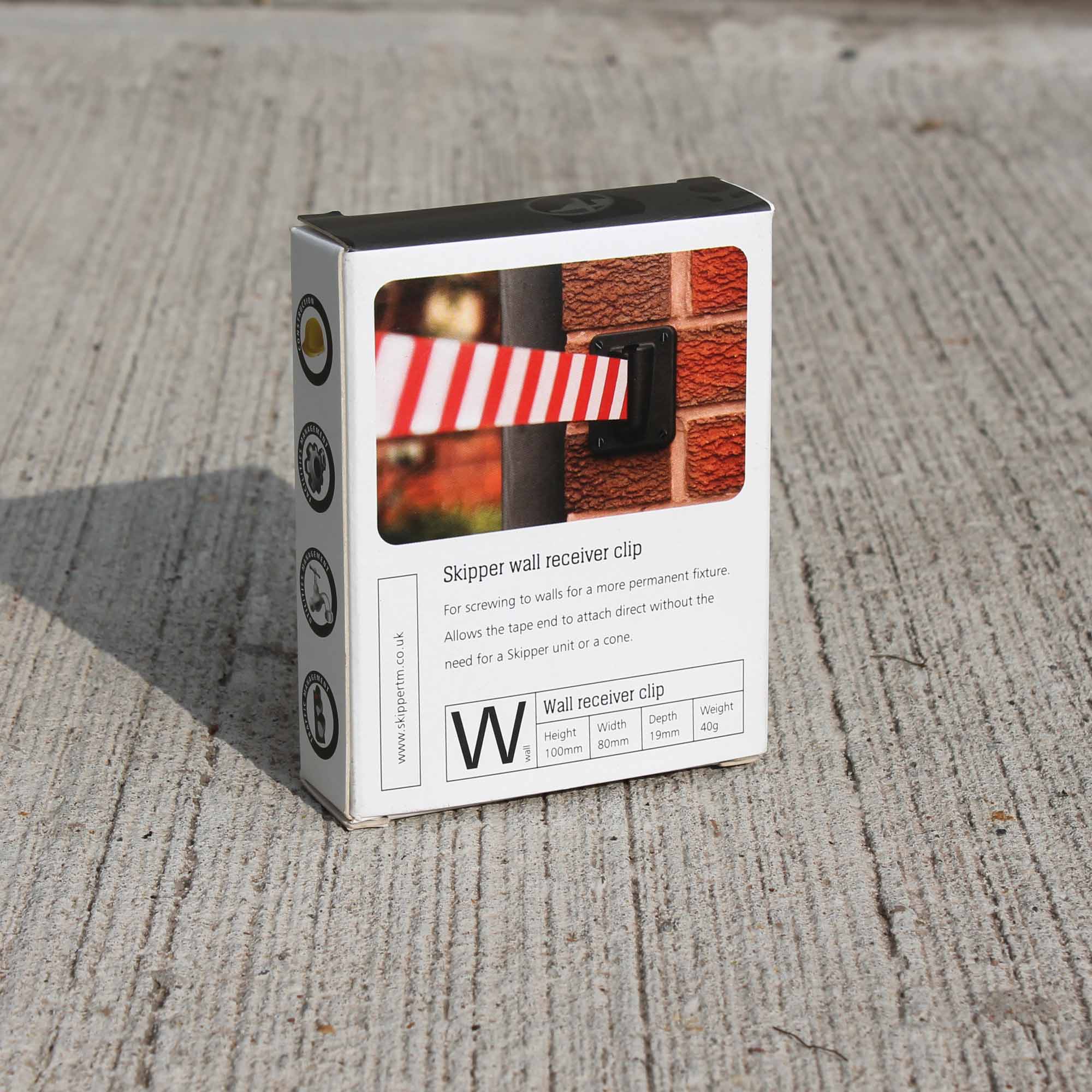 Skipper Barrier Wall Receiver Clip - Image 3