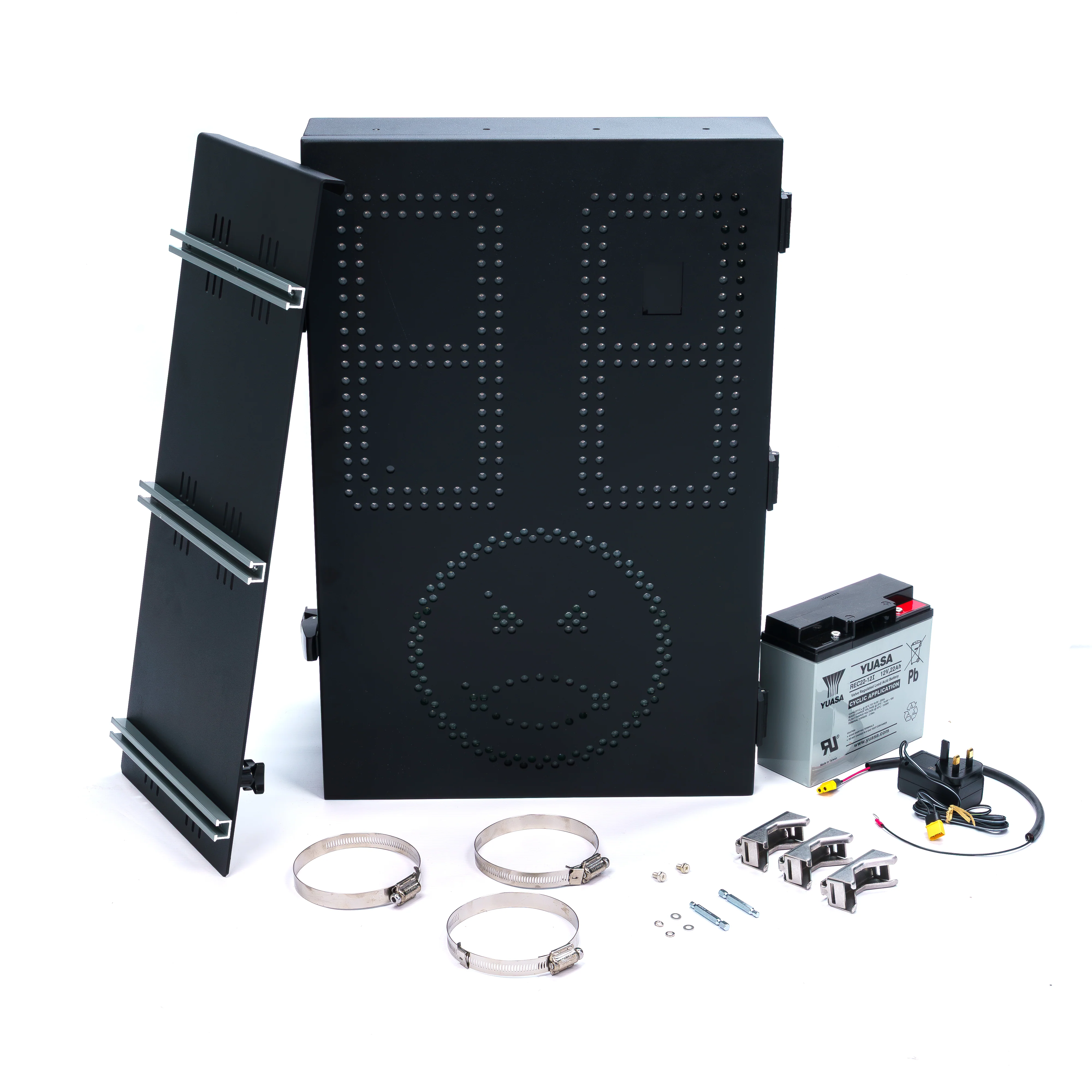 SpeedFinder Vehicle Activated Radar Sign | Smiley Face - Image 3