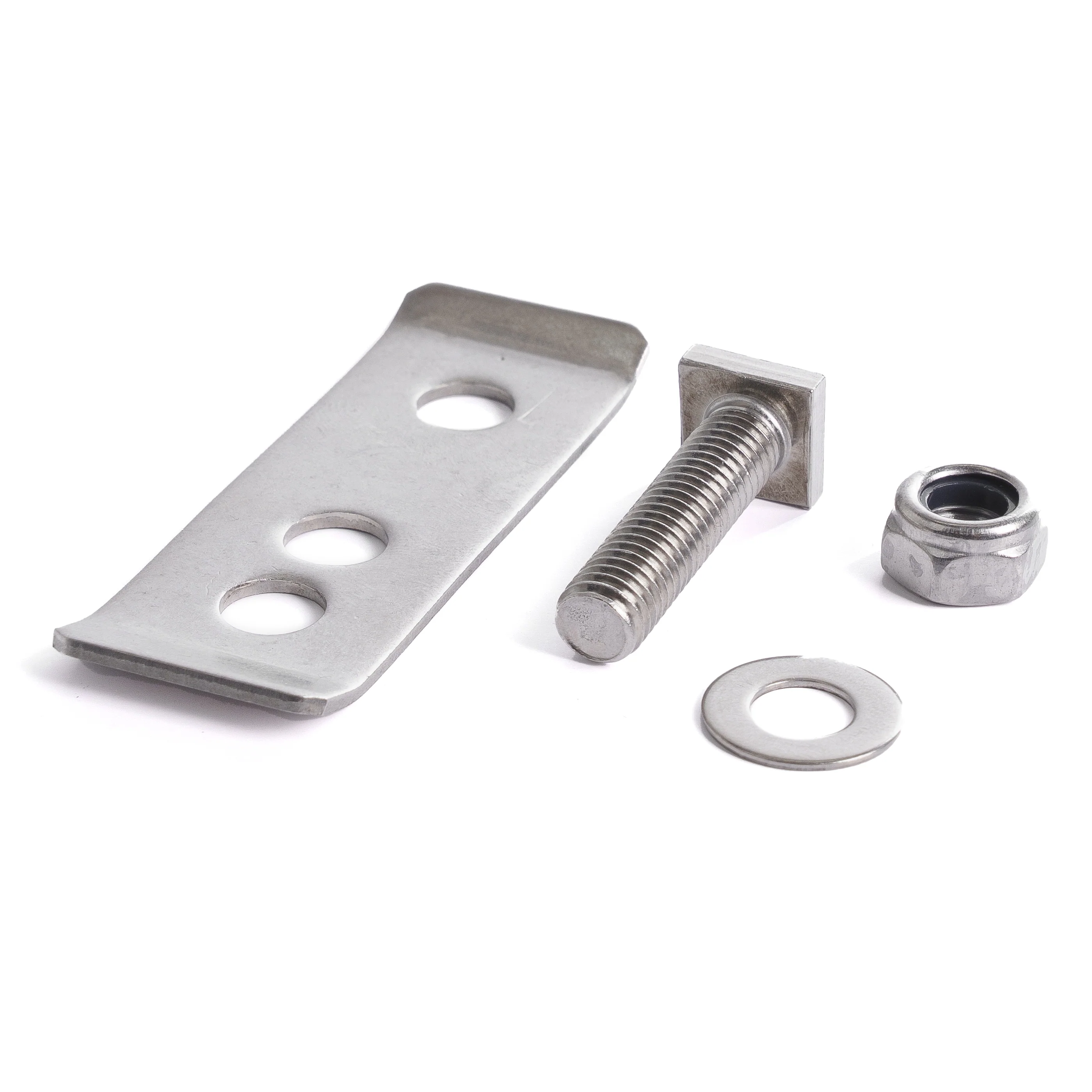 Stainless Steel Butting Plate Sign Channel Fixing - Image 5