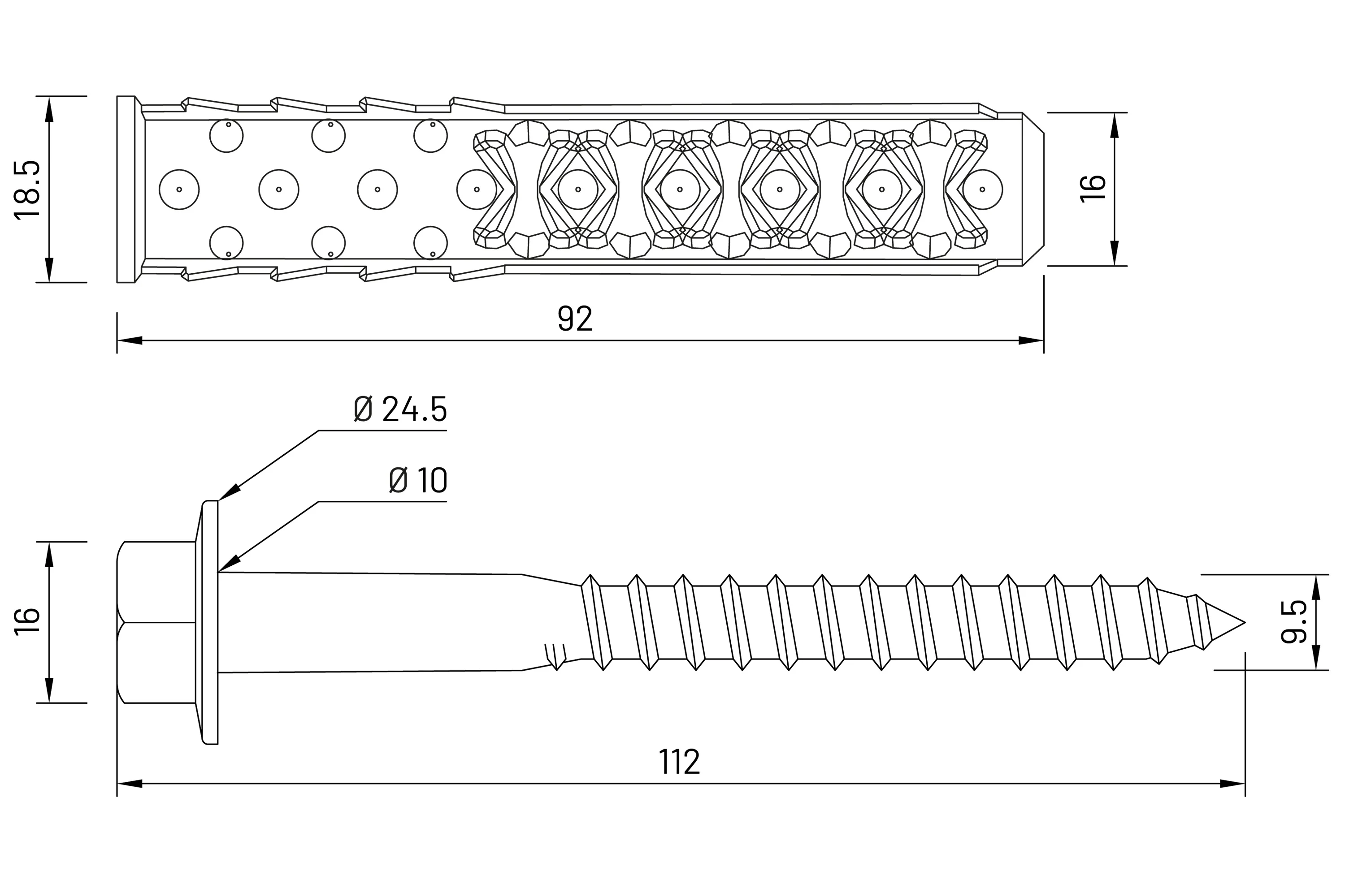 Universal Tarmac and Concrete Fixing - Image 2