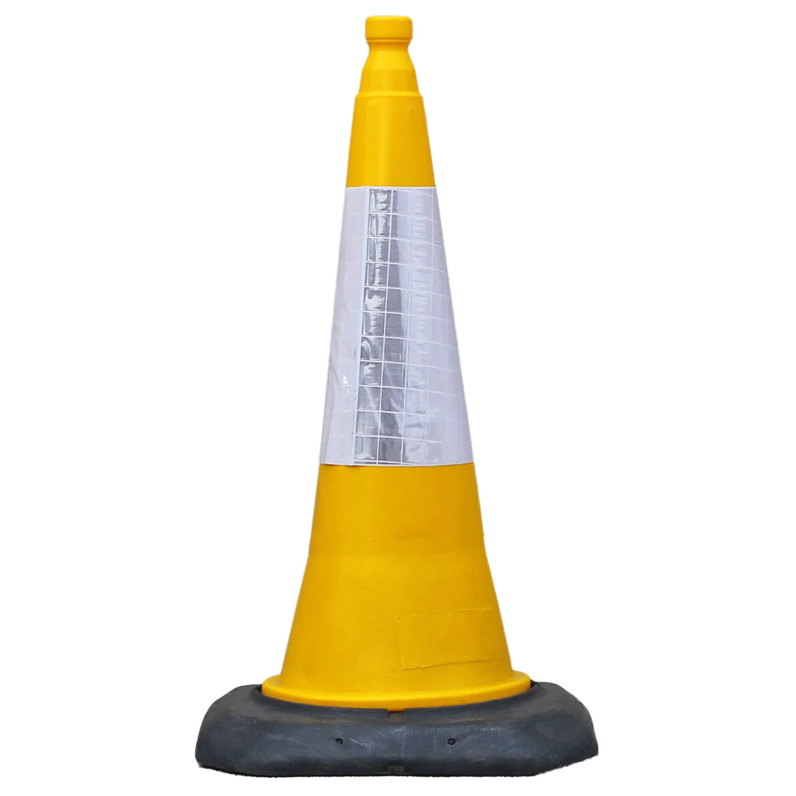 Yellow Traffic Cones 500mm, 750mm, 1000mm Road Cones JSP Dominator - Image 3